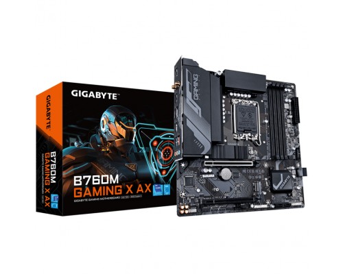 PLACA BASE GIGABYTE B760M GAMING X AX